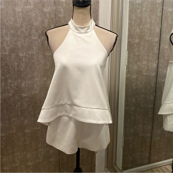 KEEPSAKE the Label Elegant White romper, XS - Picture 4 of 10